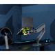 Εικόνα της Laptop Holder Brateck έως 17" για Monitor Arms VESA 75x75/100x100 με RGB και Ανεμιστήρα Matte Black NBH-8GL