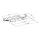 Εικόνα της Laptop Holder Brateck έως 17" για Monitor Arms VESA 75x75/100x100 Matte Black NBH-8