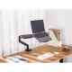 Εικόνα της Laptop Holder Brateck έως 17" για Monitor Arms VESA 75x75/100x100 Matte Black NBH-8
