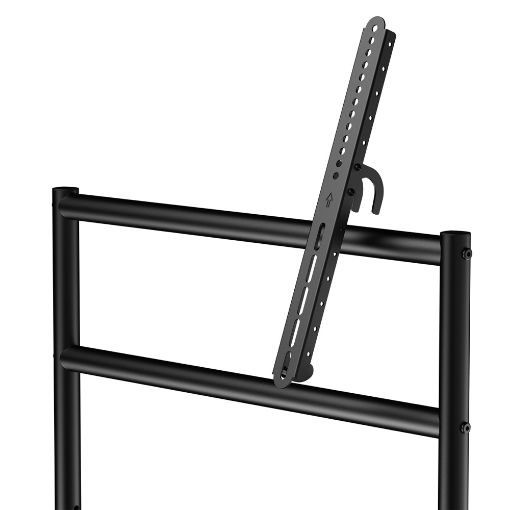 Εικόνα της Επιδαπέδια Βάση Τηλεόρασης Brateck Heavy Duty 37-86" με Ράφι & Ροδάκια TTF13E-46FW