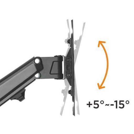 Εικόνα της Επιτοίχια Βάση Τηλεόρασης Brateck Counterbalance Full Motion 23-43" Black LDA33-222