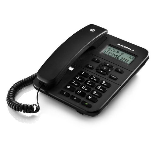 Εικόνα της Ενσύρματο Τηλέφωνο Motorola CT202 Μαύρο