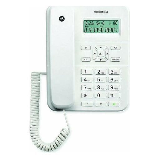 Εικόνα της Ενσύρματο Τηλέφωνο Motorola CT202 Λευκό