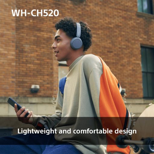 Εικόνα της Headset Sony WH-CH520 Bluetooth Yellow WHCH520Y.CE7