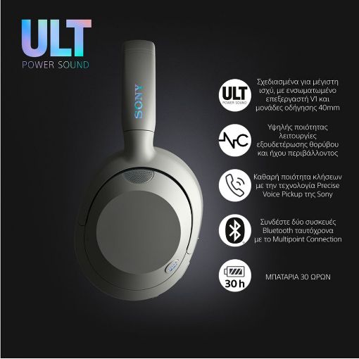 Εικόνα της Headphones Sony ULT Wear Bluetooth Off White WHULT900N.CE7