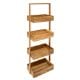 Εικόνα της Επιδαπέδια Ραφιέρα Μπάνιου 5Five με 4 Ράφια 26.8x16x88cm 204902