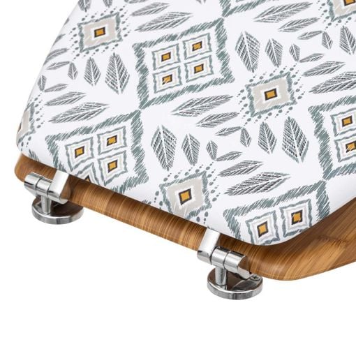 Εικόνα της Καπάκι Λεκάνης 5Five Hapache 36x42.5x5.35cm Πολύχρωμο 174910A