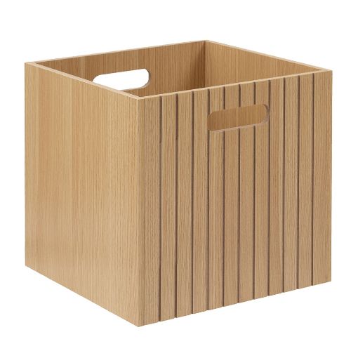 Εικόνα της Κουτί Τακτοποίησης 5Five Tasso 31x31x31cm Καφέ 205583