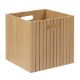 Εικόνα της Κουτί Τακτοποίησης 5Five Tasso 31x31x31cm Καφέ 205583
