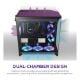 Εικόνα της NZXT H9 Flow RGB Large Dual-Chamber Tempered Glass Black CM-H92FB-R1