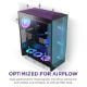 Εικόνα της NZXT H7 Flow RGB Tempered Glass Black CM-H72FB-R1