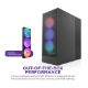 Εικόνα της NZXT H7 Flow RGB Tempered Glass Black CM-H72FB-R1