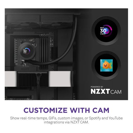 Εικόνα της NZXT Kraken Plus 240 Black RL-KN240-B2