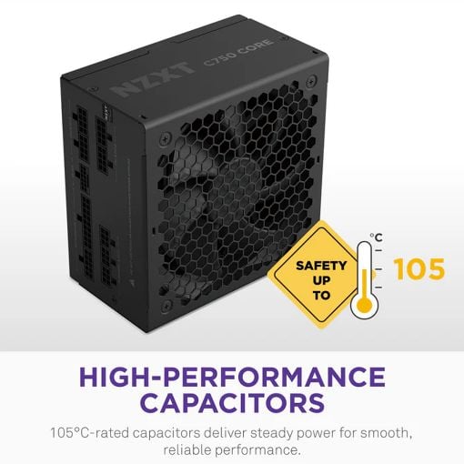 Εικόνα της Τροφοδοτικό NZXT C750 Gold Core ATX 3.1 80 Plus Gold Fully Modular PA-7G3BB-EU