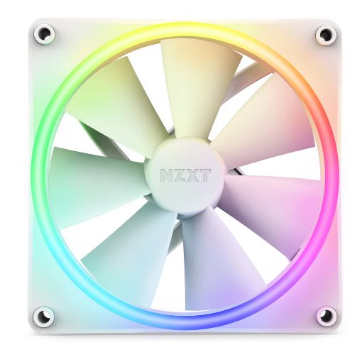 Εικόνα της Case Fan NZXT F120 RGB 120mm (3-Pack) White RF-R12TF-W1