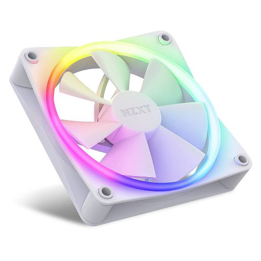 Εικόνα της Case Fan NZXT F120 RGB 120mm (3-Pack) White RF-R12TF-W1