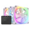 Εικόνα της Case Fan NZXT F120 RGB 120mm (3-Pack) White RF-R12TF-W1