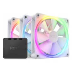 Εικόνα της Case Fan NZXT F120 RGB 120mm (3-Pack) White RF-R12TF-W1