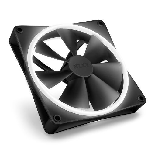 Εικόνα της Case Fan NZXT F140 RGB Duo 140mm & Controller (2-Pack) Black RF-D14DF-B1