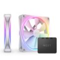 Εικόνα της Case Fan NZXT F140 RGB Duo 140mm & Controller (2-Pack) White RF-D14DF-W1
