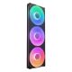 Εικόνα της Case Fan NZXT F420 RGB Core 140mm Black RF-U42HF-B1