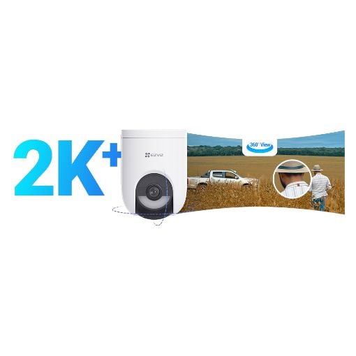 Εικόνα της Outdoor IP Camera Ezviz Camera HB8 Lite 4G Kit Pan/Tilt Wireless + 5W Solar Panel
