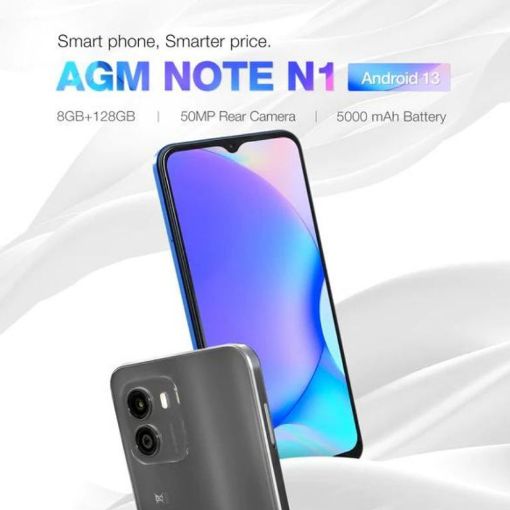 Εικόνα της Smartphone AGM Note N1 4G Dual SIM 8GB 128GB Vivid Blue