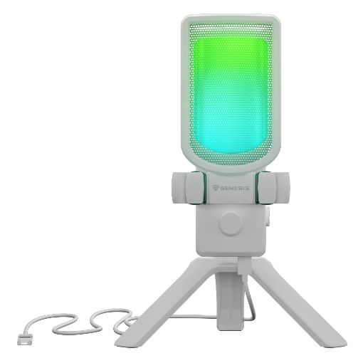 Εικόνα της Microphone Genesis Radium 250 USB RGB White NGM-2353