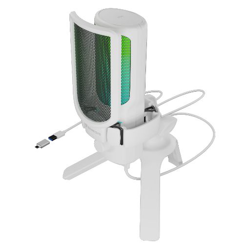 Εικόνα της Microphone Genesis Radium 250 USB RGB White NGM-2353