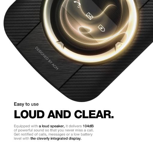 Εικόνα της Κινητό Τηλέφωνο AGM M8 Flip 2.8" Dual SIM Black