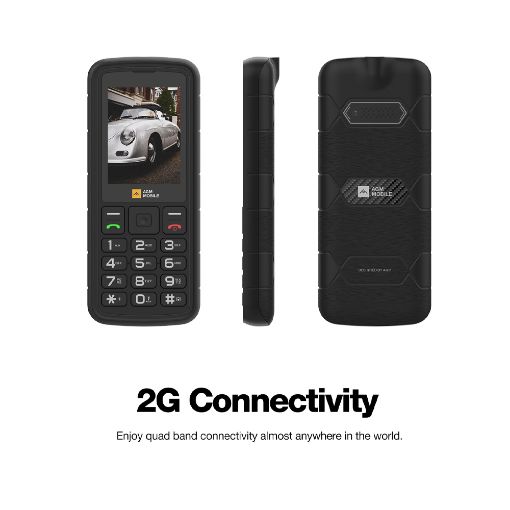 Εικόνα της Κινητό Τηλέφωνο AGM M9F 2.4" Dual SIM Black/Orange