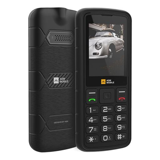 Εικόνα της Κινητό Τηλέφωνο AGM M9F 2.4" Dual SIM Black/Orange