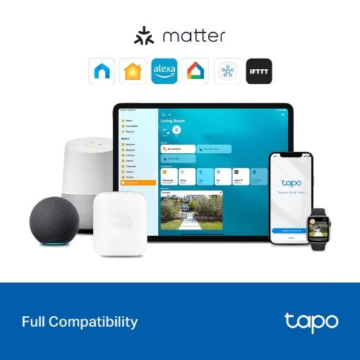 Εικόνα της Ενδιάμεσος Διακόπτης Tp-Link Tapo S110E Smart Switch Module Dry/Wet Contact Mode