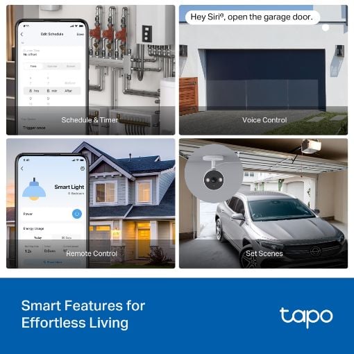 Εικόνα της Ενδιάμεσος Διακόπτης Tp-Link Tapo S110E Smart Switch Module Dry/Wet Contact Mode