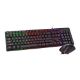 Εικόνα της Πληκτρολόγιο-Ποντίκι Zeroground Azai v3.0 KB-2400GUMS RGB Black (US)
