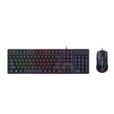 Εικόνα της Πληκτρολόγιο-Ποντίκι Zeroground Azai v3.0 KB-2400GUMS RGB Black (US)