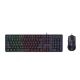 Εικόνα της Πληκτρολόγιο-Ποντίκι Zeroground Azai v3.0 KB-2400GUMS RGB Black (US)