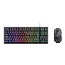 Εικόνα της Πληκτρολόγιο-Ποντίκι Zeroground Soki v3.0 KB-2300GUMS RGB Black (US)