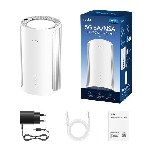Εικόνα της Router Cudy P4 v1.0 5G SA/NSA Wi-Fi 6 AX3000