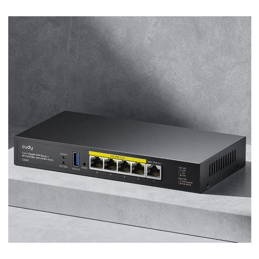 Εικόνα της Router / AP Controller Cudy C200P v1.0 2-in-1 Gigabit VPN