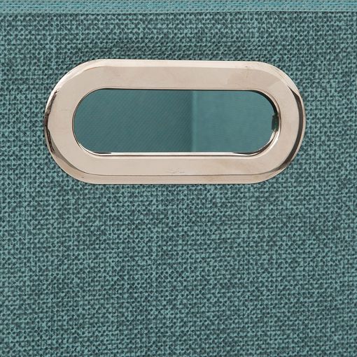 Εικόνα της Κουτί Τακτοποίησης 5Five 31x31x31cm Πετρόλ 138885N