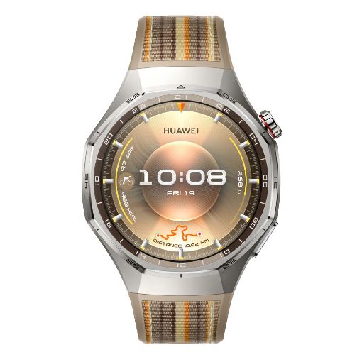 Εικόνα της Smartwatch Huawei Watch GT 6 Pro 46mm Brown Woven Strap 55020FTS