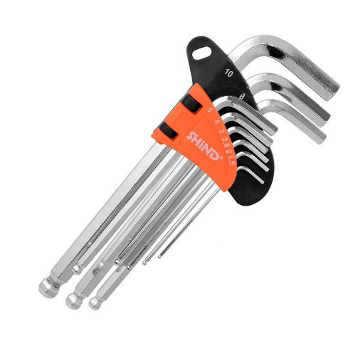 Εικόνα της Σετ Κλειδιά Allen Shind Μπίλιας 1.5-10mm Κοντά 94334