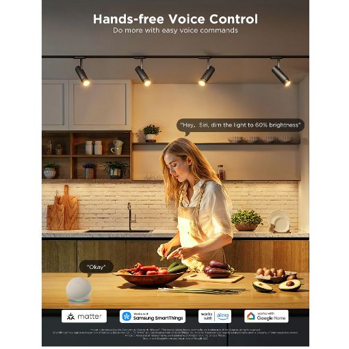 Εικόνα της Govee RGBWW Smart Light Bulbs GU10 Wi-Fi 2τμχ H600D