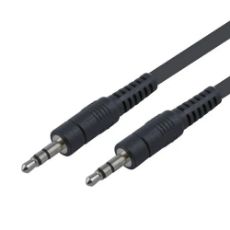 Εικόνα της Καλώδιο Powertech 3.5mm Male to 3.5mm Male 1.5m Black CAB-J001