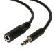Εικόνα της Καλώδιο Επέκτασης Powertech 3.5mm Male to 3.5mm Female 5m Black CAB-J010