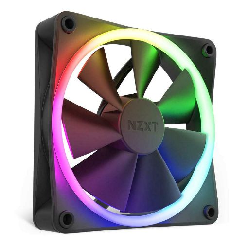 Εικόνα της Case Fan NZXT F120 RGB 120mm Black RF-R12SF-B1