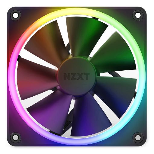 Εικόνα της Case Fan NZXT F120 RGB 120mm Black RF-R12SF-B1