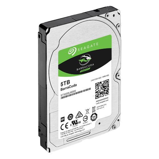 Εικόνα της Εσωτερικός Σκληρός Δίσκος Seagate Barracuda 2.5" 5TB Sata III 128 MB ST5000LM000