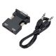 Εικόνα της Adapter Powertech HDMI Female to 3.5mm / VGA Male με Καλώδιο 3.5mm Black CAB-H120